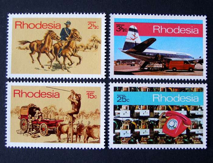 RHODESIA Mint Set - Inauguration of Posts and Telecommunications Corporation 1970