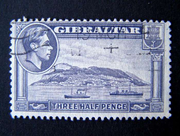 GIBRALTAR - KGVI 1938