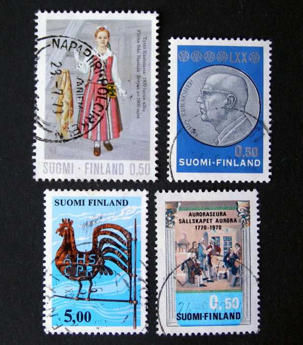 FINLAND - Assorted Stamps 1970s