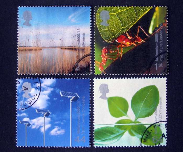 GREAT BRITAIN Set - Millennium Projects: Life and Earth 2000