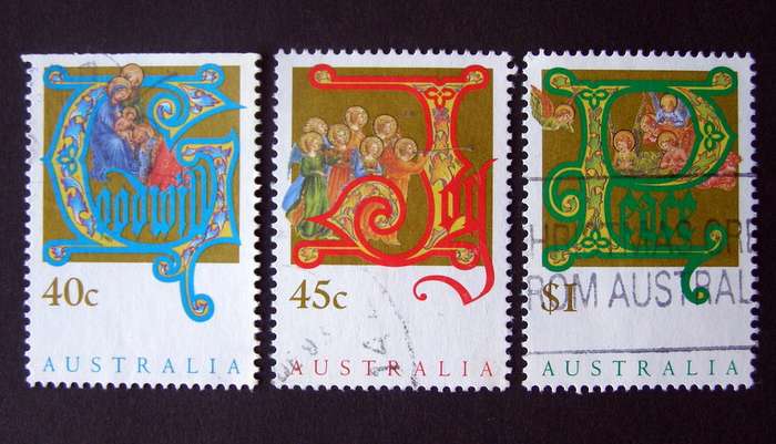 AUSTRALIA Set - Christmas 1993