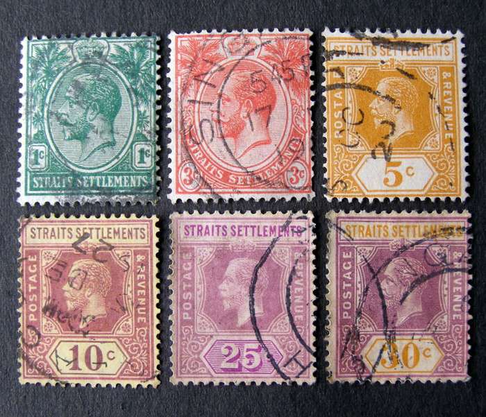 STRAITS SETTLEMENTS - King George V 1912