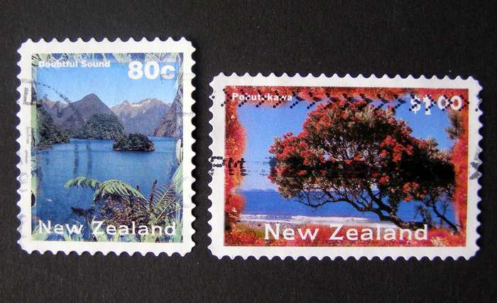 NEW ZEALAND - Scenery (self-adhesive) 1996