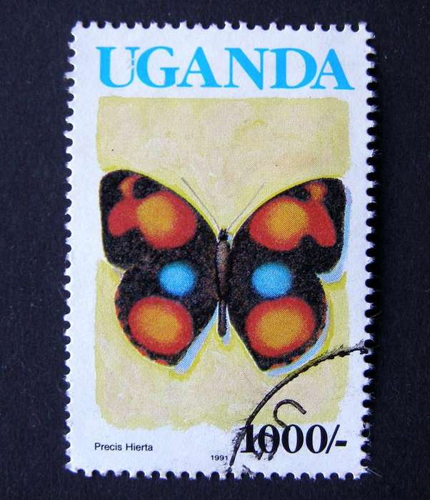 UGANDA - Butterflies 1989