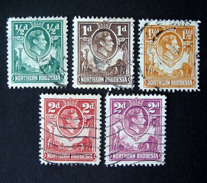 NORTHERN RHODESIA - KGVI Definitive 1938