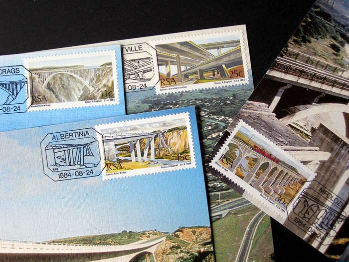 SOUTH AFRICA Maxi Card Set - Bridges 1984