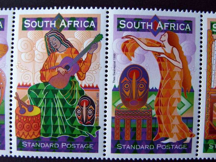 SOUTH AFRICA Mint Set - Women in the Arts 1999