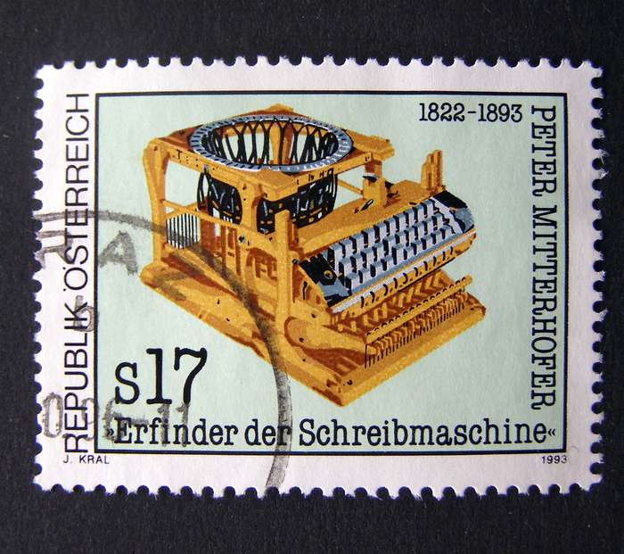 AUSTRIA - Death Centenary of Peter Mitterhofer 1993