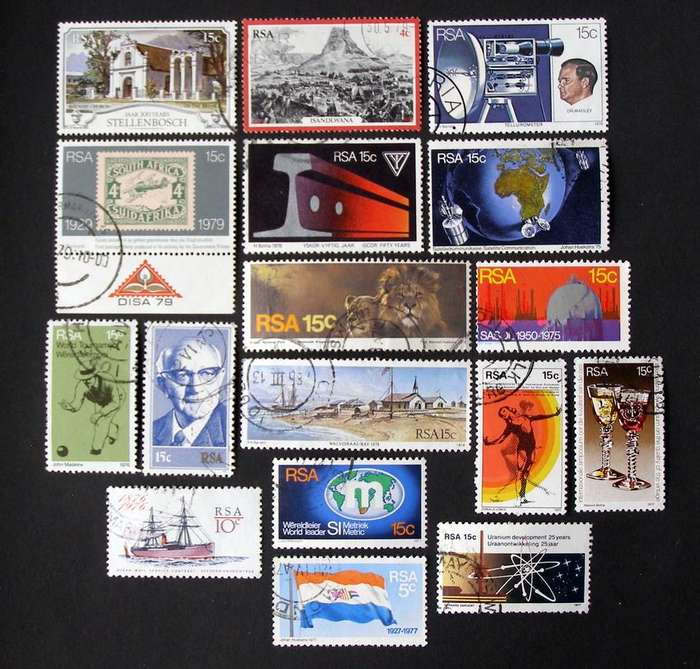 SOUTH AFRICA - Assorted Stamps 1975-79