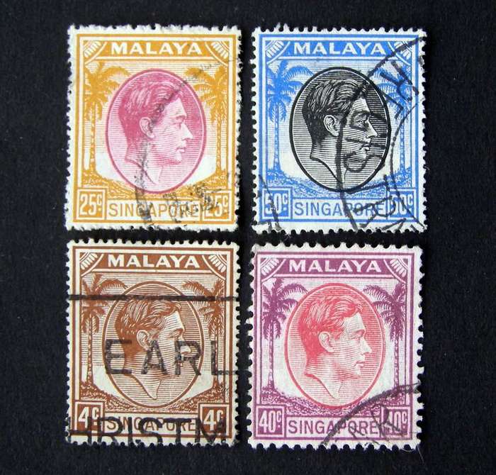 SINGAPORE - KGVI 1948