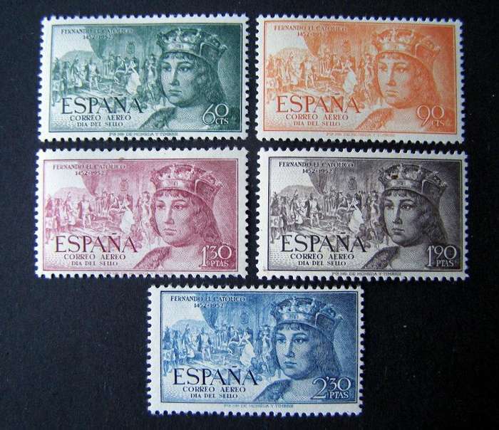 SPAIN Mint* Set - 500th Birth Anniv. of Ferdinand the Catholic 1952