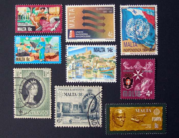 MALTA - Assorted Stamps