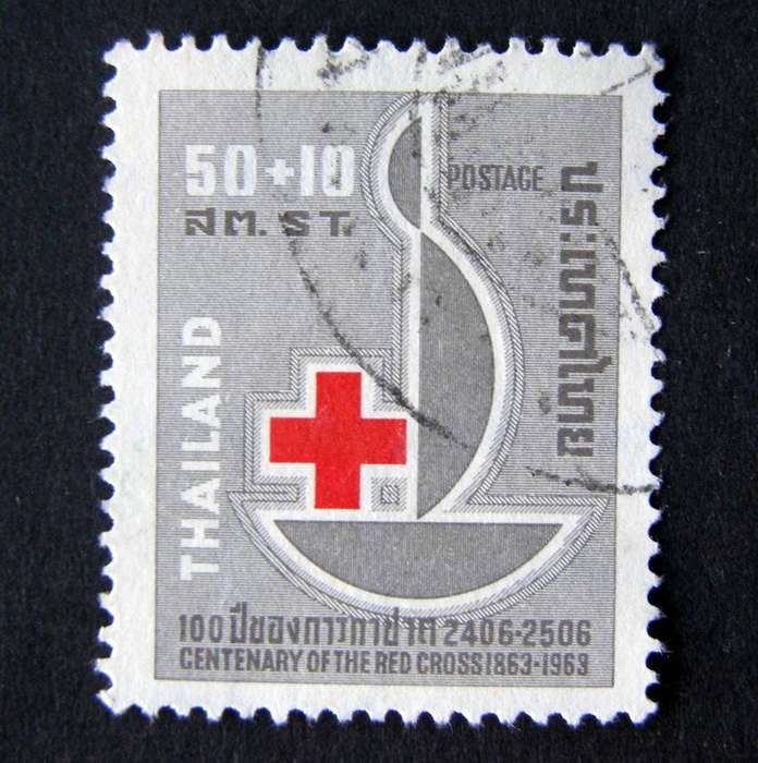 THAILAND - Red Cross Centenary 1963