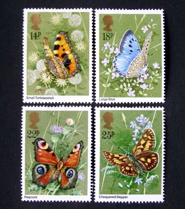 GREAT BRITAIN Mint* Set - Insects 1985