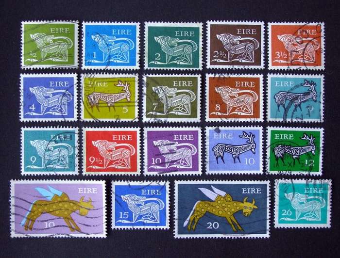 IRELAND - Decimal Currency Definitive 1971