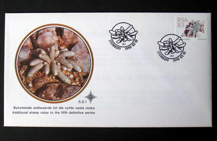 SOUTH AFRICA Cover - R5 Succulents Definitive 1990