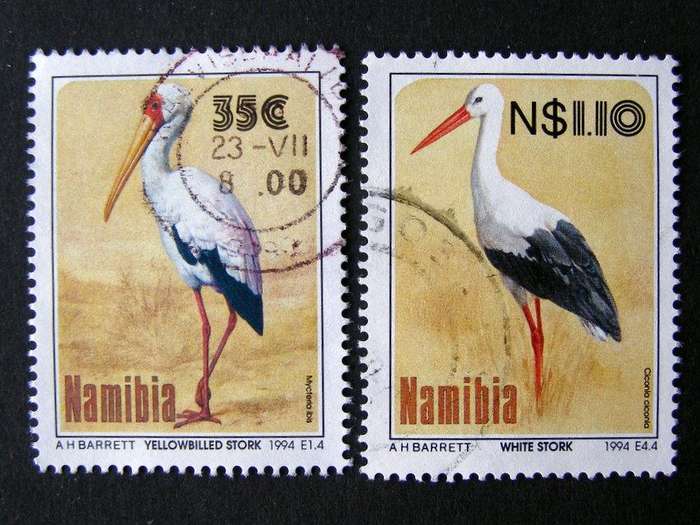 NAMIBIA - Storks 1994 //Birds