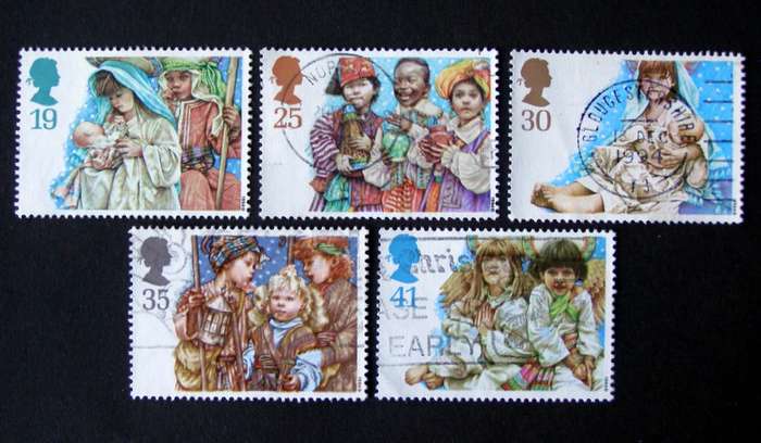 GREAT BRITAIN Set - Christmas: Nativity Plays 1994