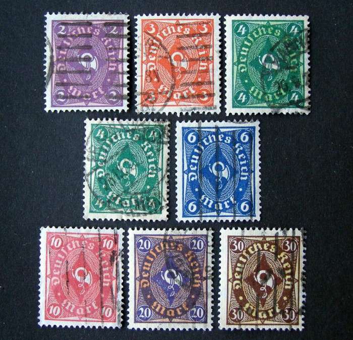 GERMANY: WEIMAR REPUBLIC - Posthorn 1921