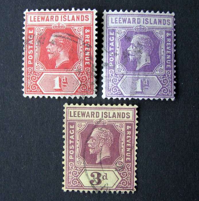 LEEWARD ISLANDS - King George V 1912