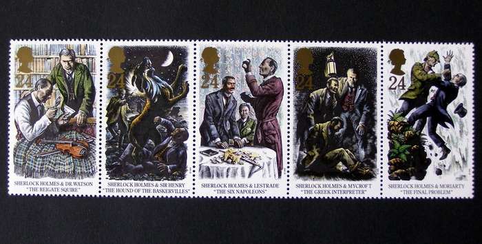 GREAT BRITAIN Mint Set - Sherlock Holmes 1993