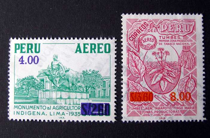 PERU - Surcharges 1975