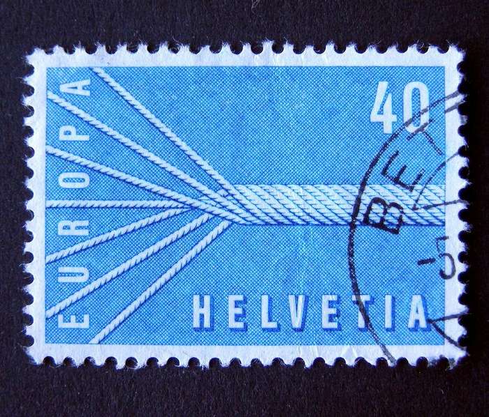SWITZERLAND - Europa 1957