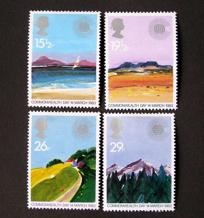 GREAT BRITAIN Mint* Set - Commonwealth Day 1983