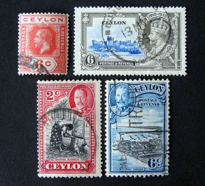 CEYLON - KGV 1912-35