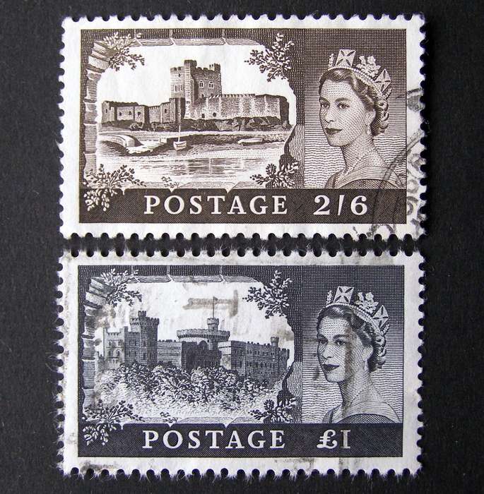 GREAT BRITAIN - QEII Wildings Castles (No Watermark) 1967