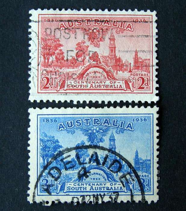 AUSTRALIA - Centenary of South Australia 1936