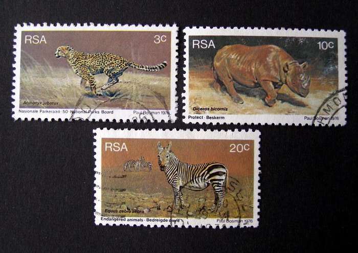 SOUTH AFRICA - Nature Conservation 1976