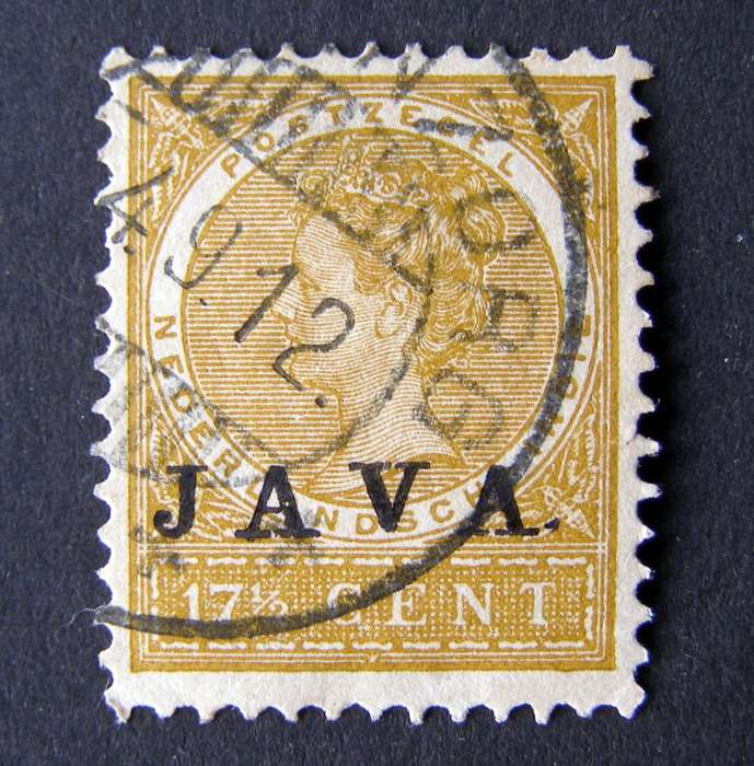 NETHERLANDS INDIES - Java overprint 1908