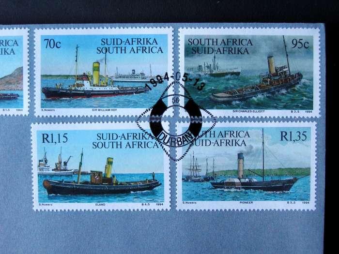 SOUTH AFRICA Cover - Tugboats 1994