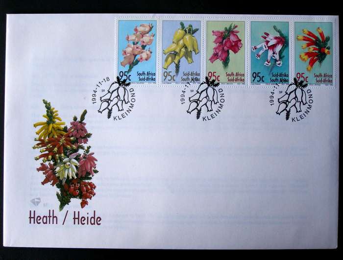 SOUTH AFRICA Cover - Heathers 1994 //Flowers