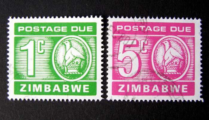 ZIMBABWE - Postage Due 1980