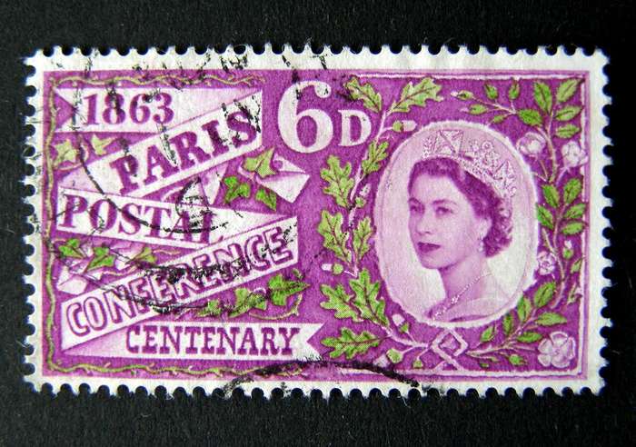 GREAT BRITAIN Set - Centenary of Paris Postal Conference 1963