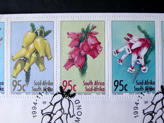 SOUTH AFRICA Cover - Heathers 1994 //Flowers