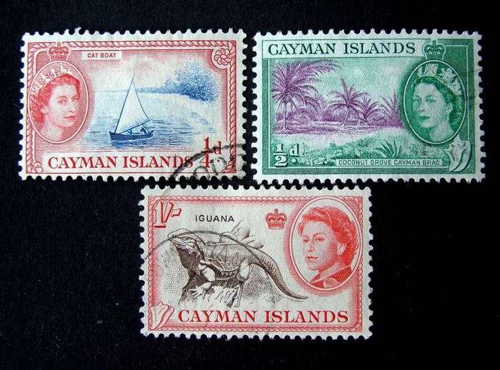 CAYMAN ISLANDS - QEII 1953-62