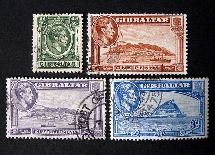 GIBRALTAR - KGVI 1938
