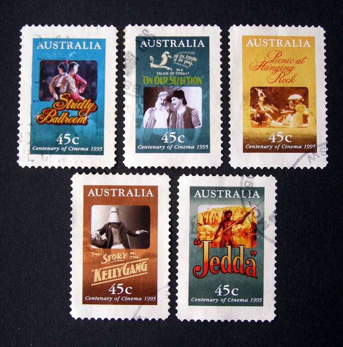 AUSTRALIA Set - Centenary of Cinema 1995