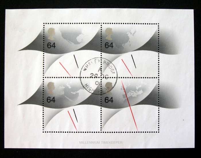 GREAT BRITAIN Miniature Sheet - Millennium Timekeeper 1999