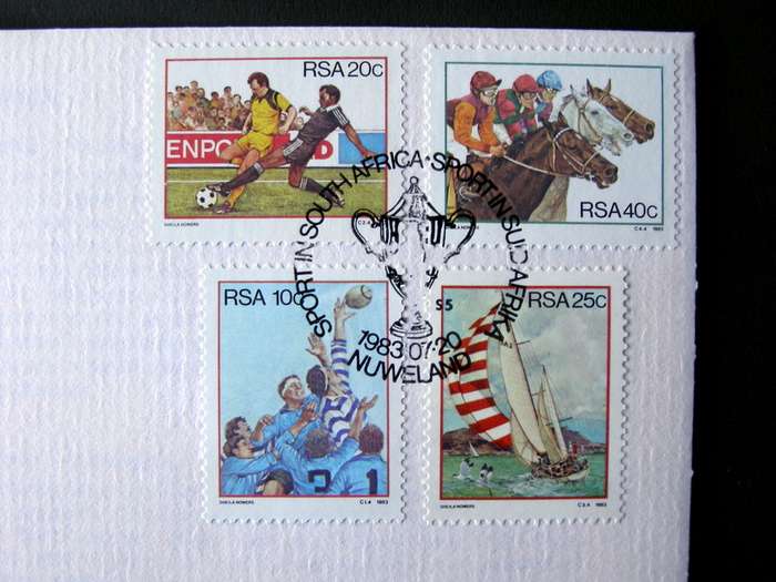 SOUTH AFRICA Cover - Sports 1983