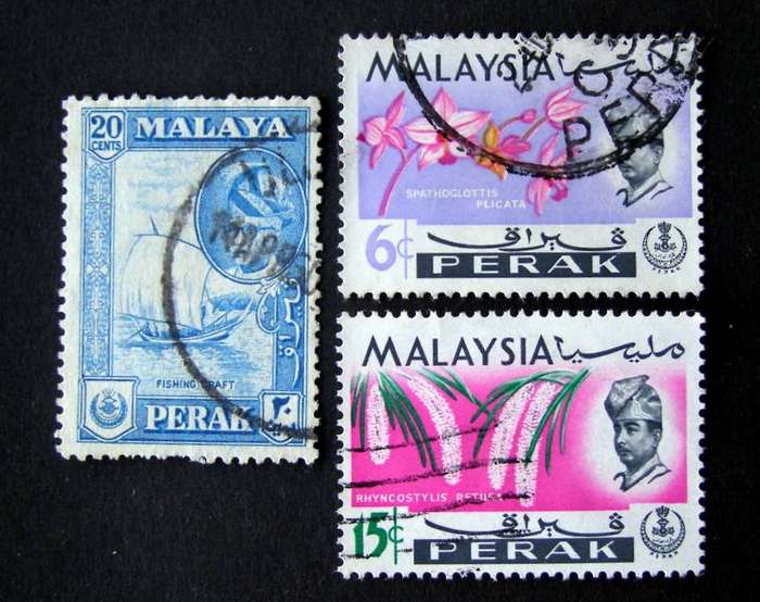 PERAK - Assorted Stamps