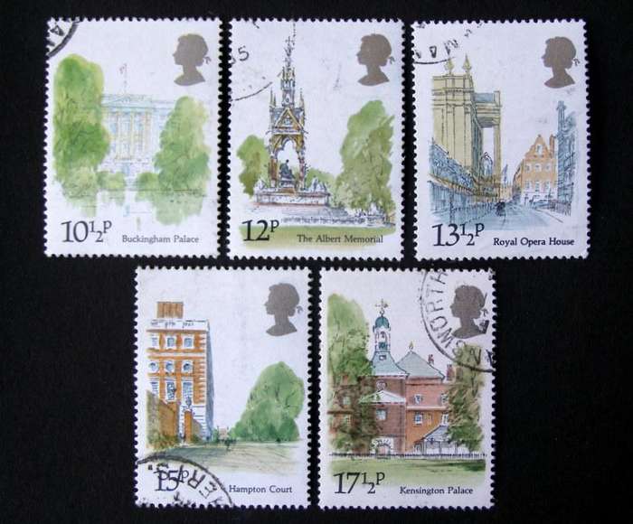GREAT BRITAIN Set - London Landmarks 1980
