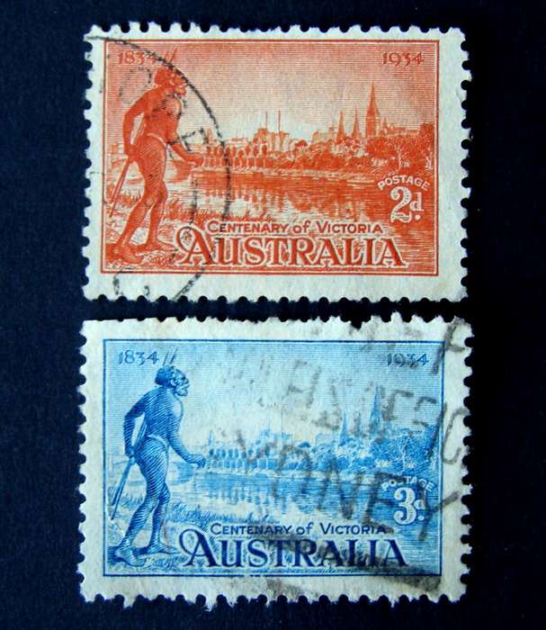 AUSTRALIA - Centenary of Victoria 1934