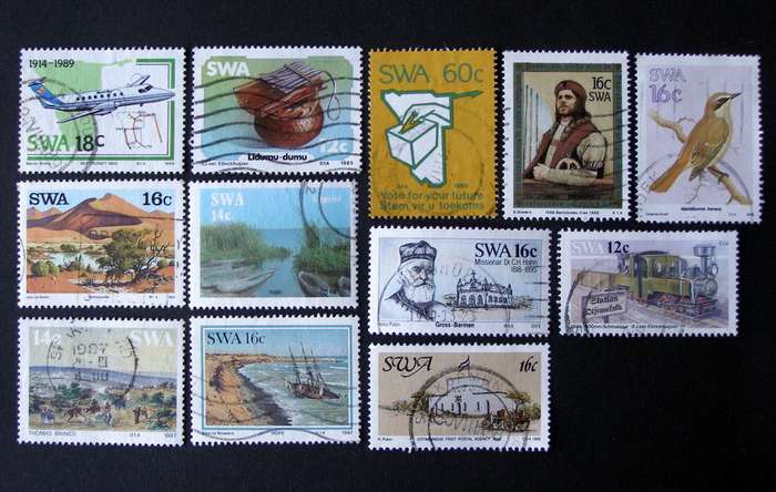 SWA - Assorted Stamps 1985-89