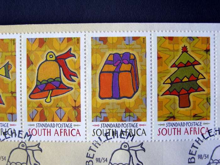 SOUTH AFRICA Cover - Christmas 1998