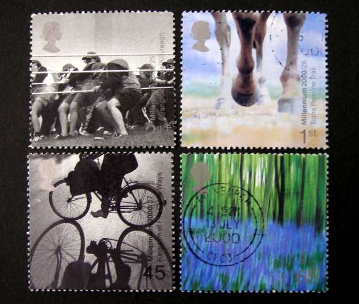 GREAT BRITAIN Set - Millennium Projects: Stone and Soil 2000