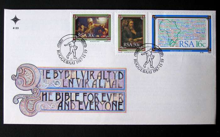 SOUTH AFRICA Cover - The Bible Society 1987